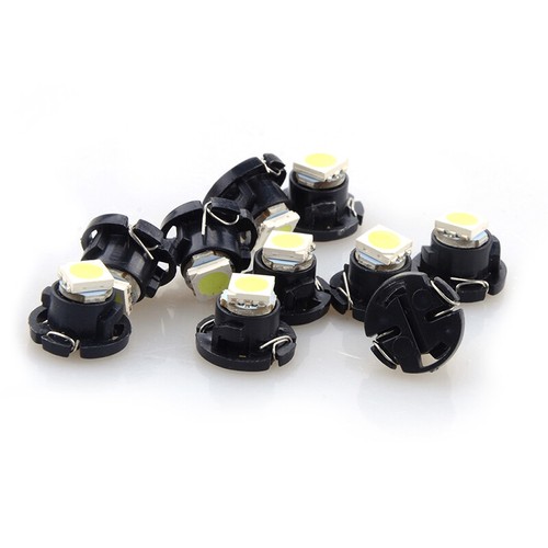 20X Ice Blue T4.7 Neo Wedge LED Instrument Panel Dashboard Gauge Light Bulb 12mm - Picture 6 of 8