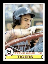 1979 Topps #196 Steve Kemp HAND SIGNED AUTO
