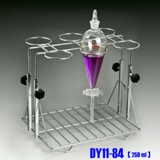 Stainless Steel 250ml Separatory funnel stand / frame Adjustable Lifting NEW