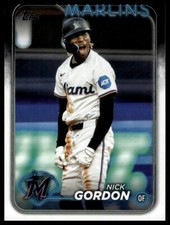 Nick Gordon 2024 Topps Update #US71 Miami Marlins
