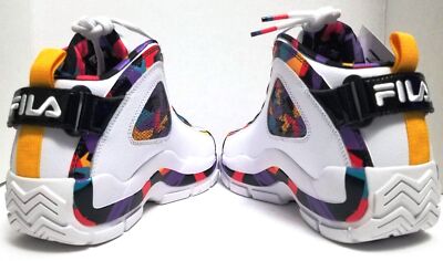 Fila Grant Hill 2 Size 9.5 Mid 96 1BM01083-118 Basketball Sneakers