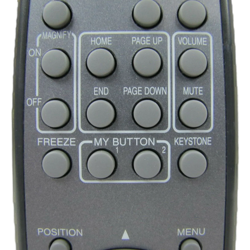 Hitachi R004 Pre-Owned Projector Remote Control, HL02227 Factory Original - Picture 4 of 8