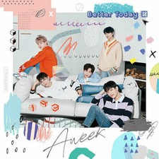 AWEEK [BETTER TODAY] 2nd Singlue Album CD+Photo Book+Card K-POP SEALED