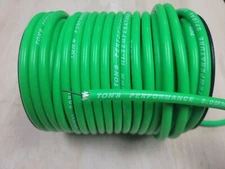 Ton's 8mm Hot Lime silicone SUPPRESSION CORE SPIRAL WOUND  SPARK PLUG WIRE foot