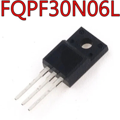 10PCS FQPF30N06L 30N06L TO-220F 22.5A 60V