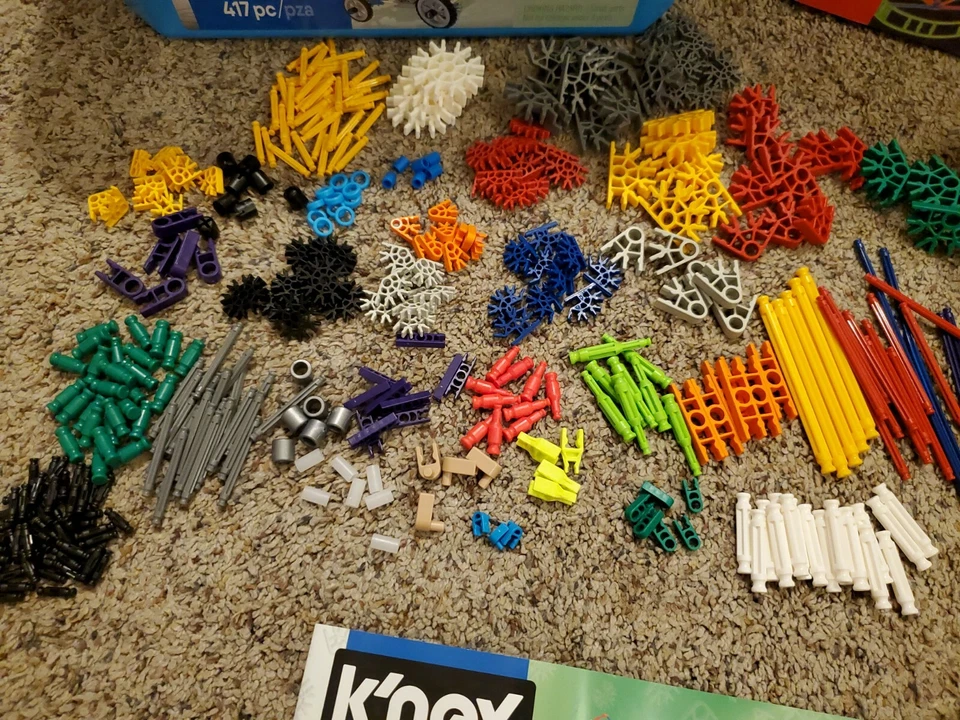 KNEX IMAGINE Creation Zone TRex Fury Roller Coaster Building Set LOT Lego STEM Foto 4 de 4
