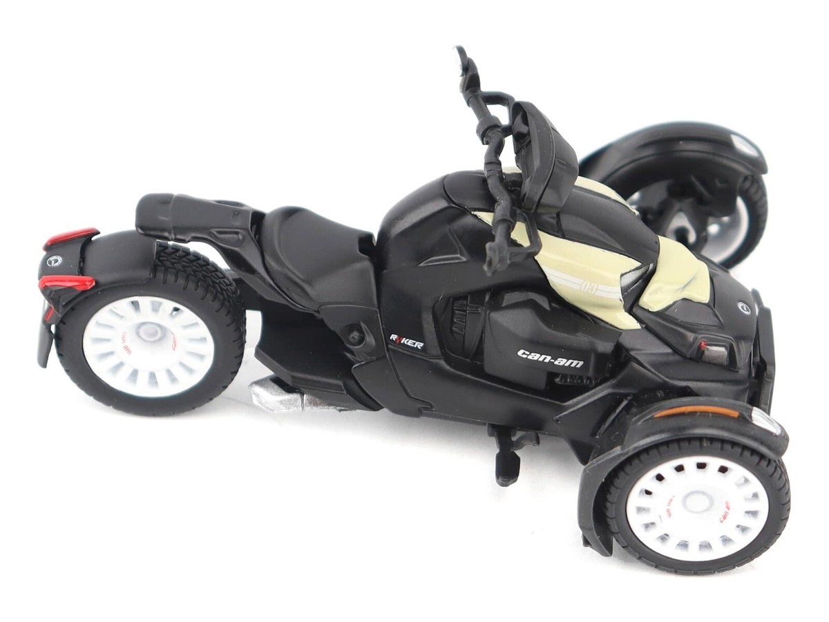 CAN-AM RYKER RALLY 3-WHEEL MOTORCYCLE SAND STORM 1/32 BY BRP