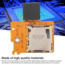 Memory Card Reader Connector Board Slot Socket Repair Parts for switch lite Game