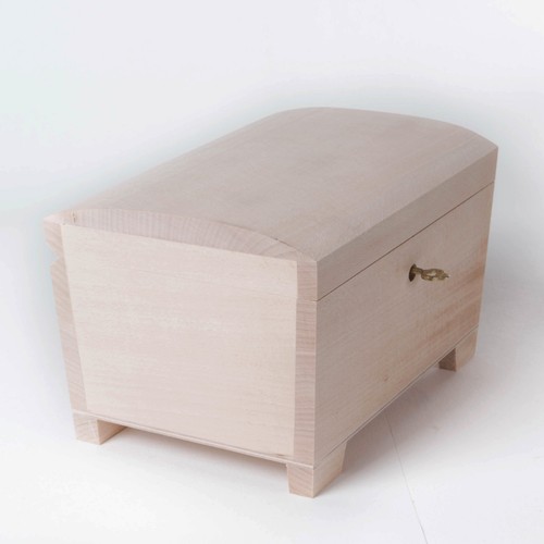Selection of Wooden Chest Storage Boxes / Plain Wood / Small & Large Trunk Box - Picture 55 of 135