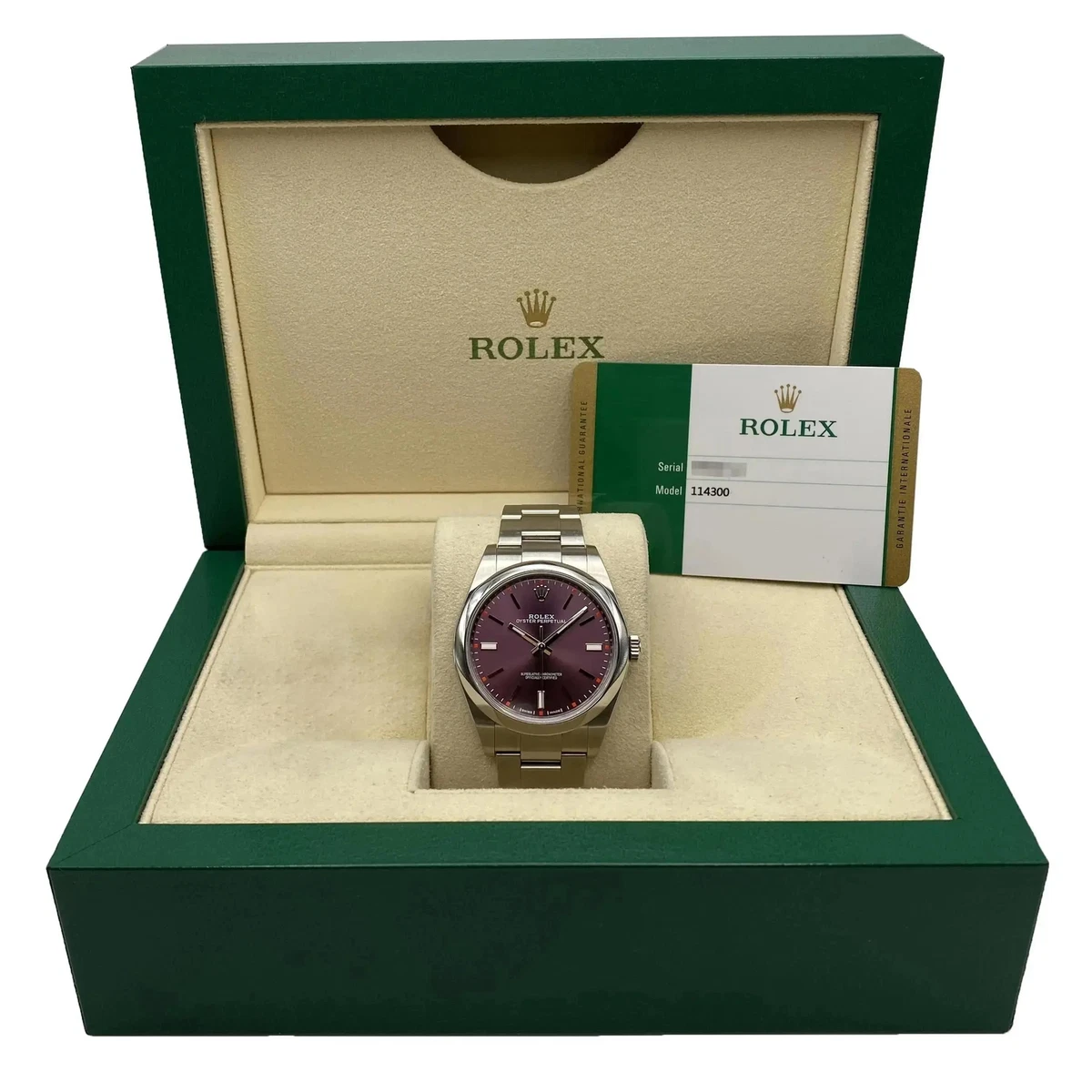 Rolex 114300 grape cheap
