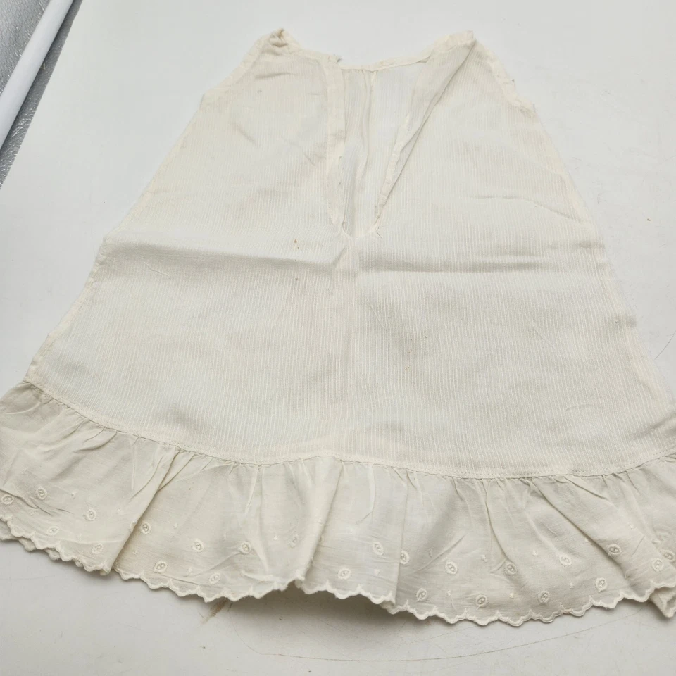 Lote de 3 vestidos sin mangas vintage de algodón ligero de los años 50 para bebé  Foto 3 de 4