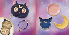 Sailor Moon    USJ Mini Plate Tray Set  Luna Jewelry Pouch set