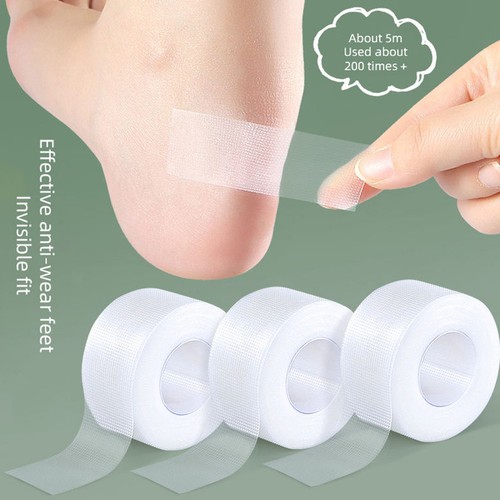 1x Heel Sticker Blister Prevention Ultra Thin Transparent Self Adhesive Sticker