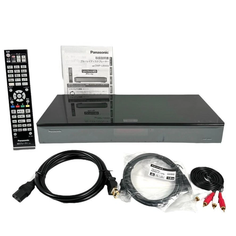 Panasonic ブルーレイプレーヤー DMP-UB900-