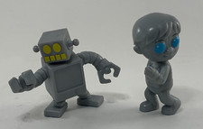 Ryans World Mystery Figure Grey Robots (2) Figurines