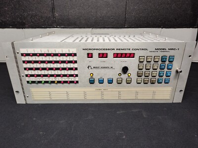 Vintage Moseley MRC-1 Microprocessor Remote Control Terminal w/Cards