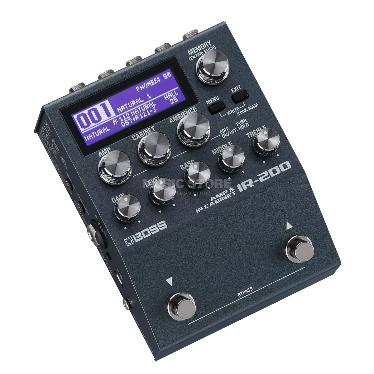 Boss IR-200 Amp & IR Cabinet Pedal Simulator for sale online Boss IR-200 Amp & IR Cabinet Pedal Simulator for sale online