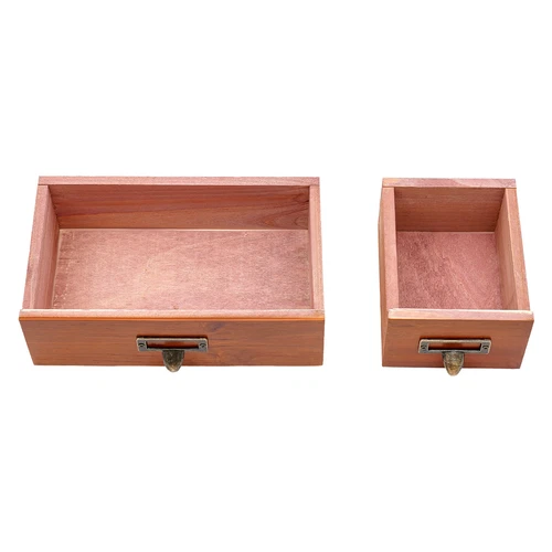 6 Drawers Desktop Dresser Wooden Storage Dressers Chests of Drawers for Bedroom - Picture 15 of 21