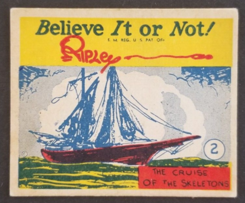 Vintage 1937 Ripley's Believe it or not R21 Wolverine Gum Card #2 - Picture 1 of 2