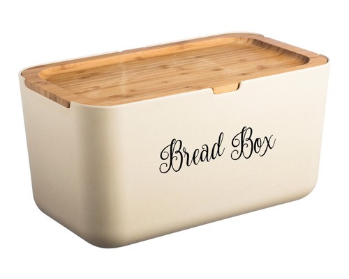 Bread Box Vinyl Decal V2 | Kitchen Breadbox Bread Bin | Fancy Die Cut Sticker - Picture 3 of 5