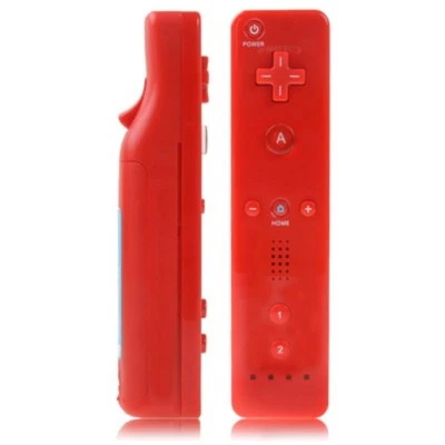 STRAßE GAME Télécommande Wiimote pour Nintendo Wii et Wii U - Rouge