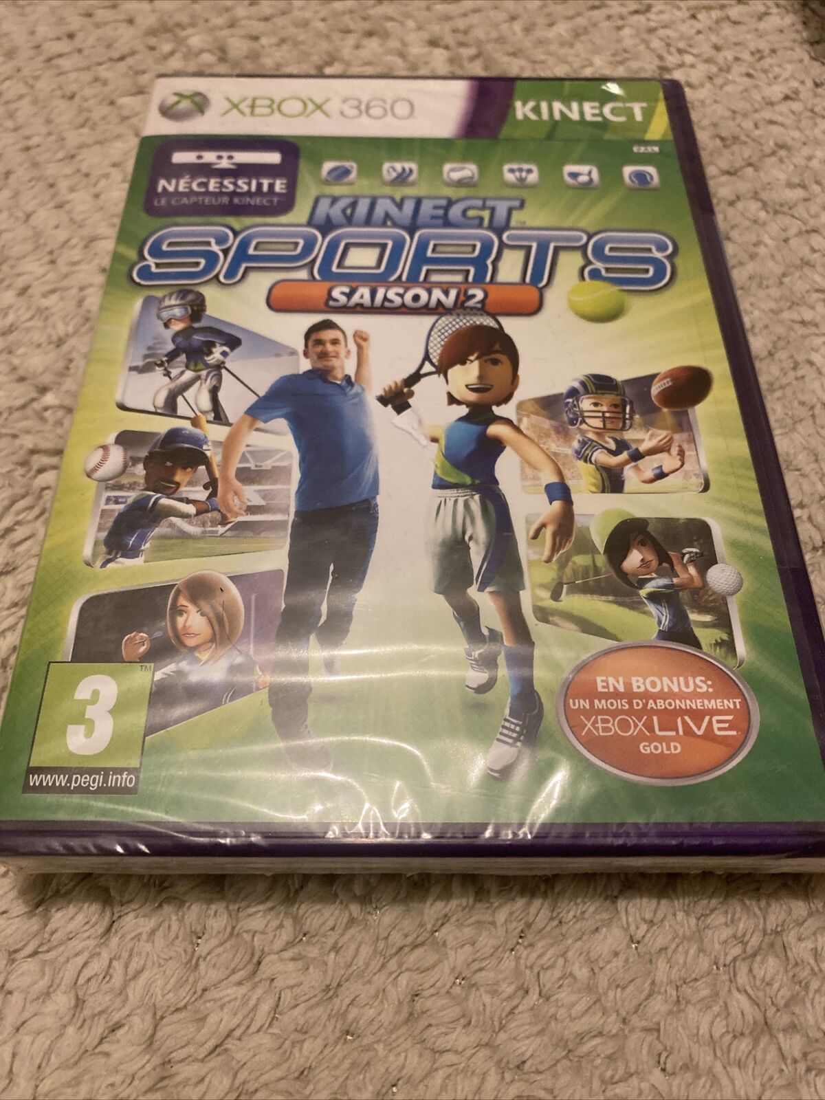 Kinect Sports Microsoft Xbox 360 Complete PAL Game Postage for sale online