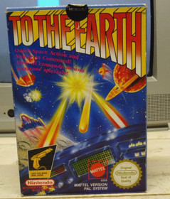 To The Earth Nintendo 8 Bit NES Pal Italian Version 1989 Boxed & Tested