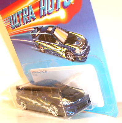 2023 HOT WHEELS 1:64 HW ULTRA HOTS #6/8 DARK BLUE HONDA CIVIC Si