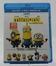 Minions Blu Ray Gently Pre-owned Includes DVD