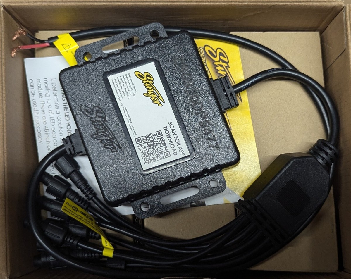 Stinger SPXRGBUBKIT8 Bluetooth App Controlled Underbody 8 Way RGB