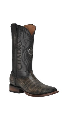 El General Men\'s Black and Brown Boots Size 6.5-11 El General Rodeo Boot - Crazy Dark Brown 33311 – El General  main image 4