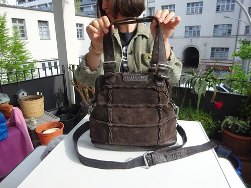 Liebeskind Berlin premium bag shoulder bag suede leather Germany like new