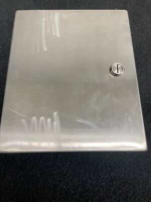 Rittal Junction Box 12 in L x 9.8 in W x 5.9 in D NEMA 4X Stainless Steel