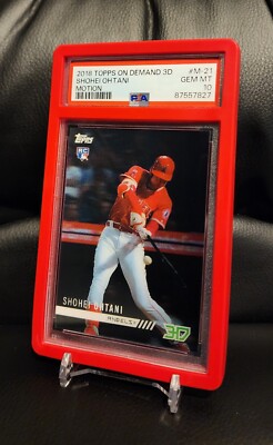 2018 Topps On Demand 3D MOTION Shohei Ohtani Rookie - #M-21 - PSA