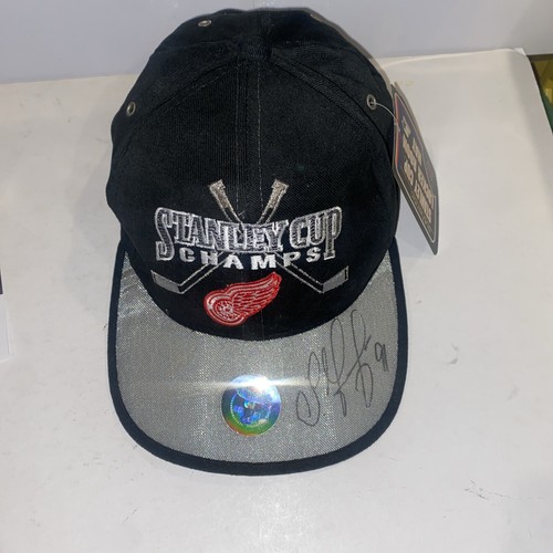 Sergei Fedorov Signed 1998 Stanley Cup Cap JSA COA
