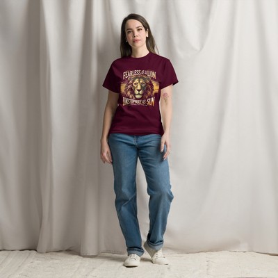 Unisex classic tee - Fearless as a Lion - Alex Brandt 