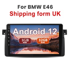 For BMW E46 Android 12 SWC DAB+ Autoradio GPS SAT NAV Car Stereo Radio Head Unit