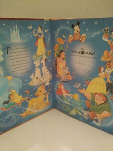 Disney's 101 Dalmations libro di fiabe 1996 topo funziona classico rilegato - Foto 4 di 8