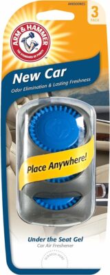 Arm & Hammer AH8500NEC New Car Smell Under The Seat Vehicle Air Freshener 3-PK