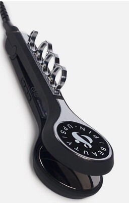 BEAUTY & PINUPS CURLING & FLAT IRON Curl Straighten or Style Titanium Plates