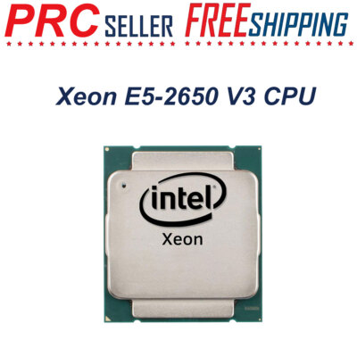Intel Xeon E5-2650 V3 2.3GHz 10-Core 9.6GT/S 25M LGA 2011-3 Processor SR1YA 105W