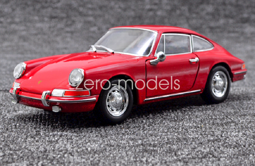 Welly 1:24 scale 1964 Porsche 911 Red Diecast Model Sports Racing Car Toys Model