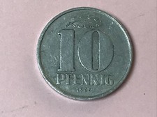 NRD - Moneta obiegowa - 10 fenigów - 1965 - Tłoczka A
