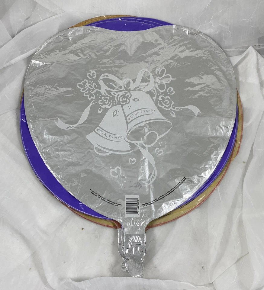 (25) GLOBOS MYLAR ANIVERSARIO - MAXINE, ROSAS, MEJORES DESEOS, CORAZONES, CAMPANAS Foto 4 de 4