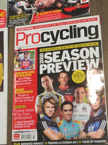 LOT 10 PRO CYCLING Tour de France Magazines O'Grady Roubaix Voigt Boonen 07-10 - Picture 7 of 9