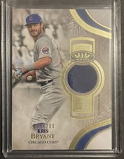2021 Topps Tier One Relics Kris Bryant Jersey  #’d 284/299 #T1R-KB Cubs