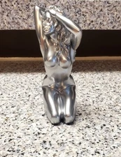 Hood Ornament CHROME Nude Woman Semi Big Trucks Rat Rods. PAINTED CUSTOM