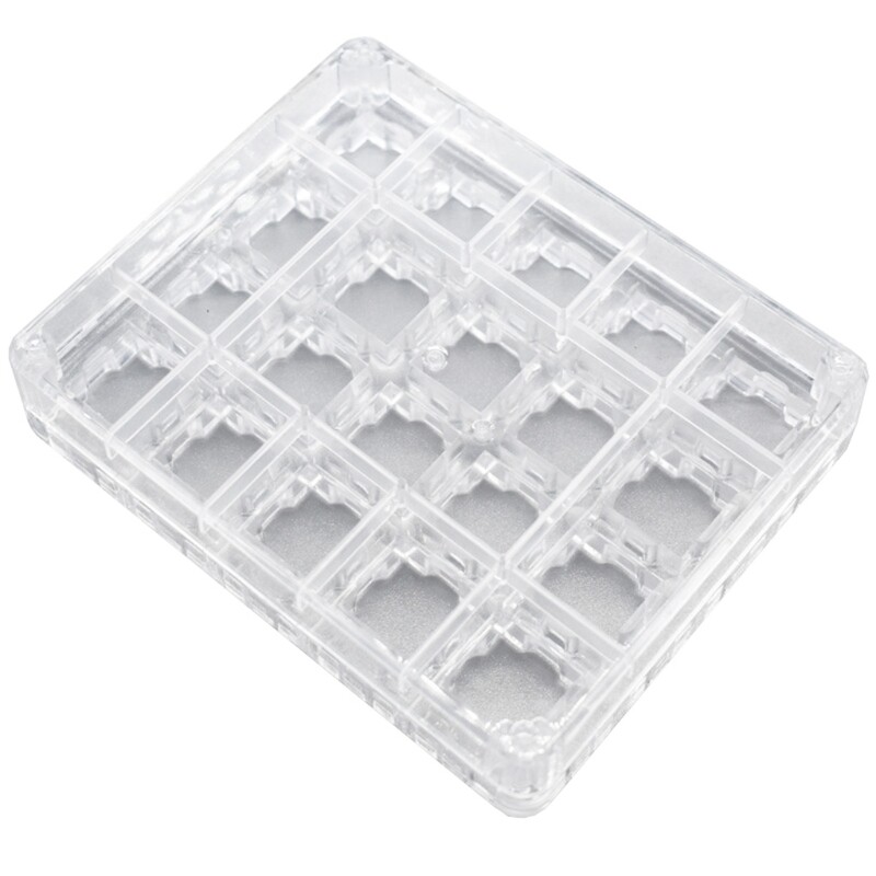 JWICK Mechanical Keyboard Storage Box Replacement 20/35pcs Organizer Case