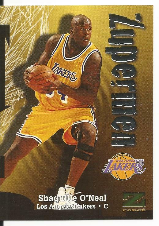 1997-98 Skybox Z-Force Shaquille O'Neal Zupermen Card #196 Mint | eBay