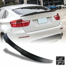 Real Carbon Fiber Spoiler For 2008-2014 BMW X6 E71 X6M E72 Rear Spoiler